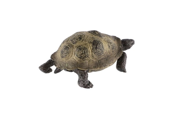 Plastic Elephant Tortoise Toy 8cm in Bag