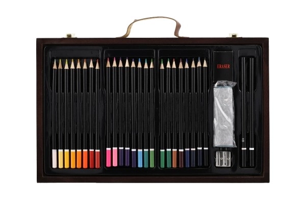 Creative Art Painting Set in Wooden Case