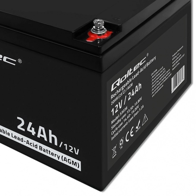 Reliable AGM Battery 12V 24Ah