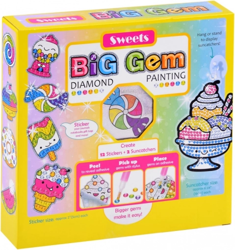 Adesivi e decorazioni da appendere a tema dolci