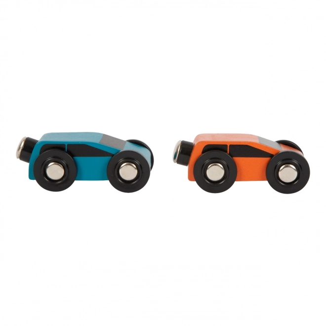 Wooden Racing Parking Lot Small Foot