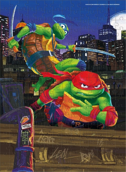 Ninja Turtles Puzzle: Leonardo and Raphael 250 Pieces