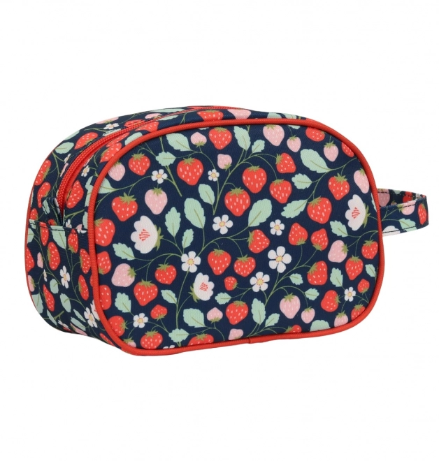 A Lovely Company Strawberry Toiletry Bag