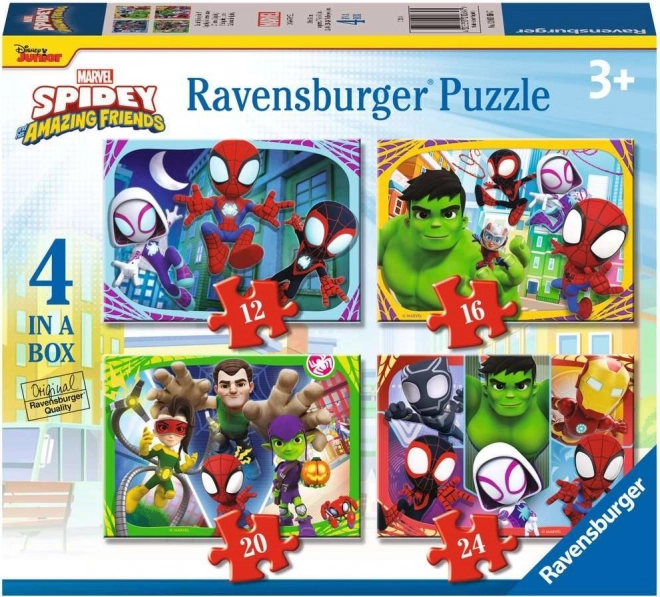 Ravensburger Puzzle Spidey and His Amazing Friends Puzzle Set