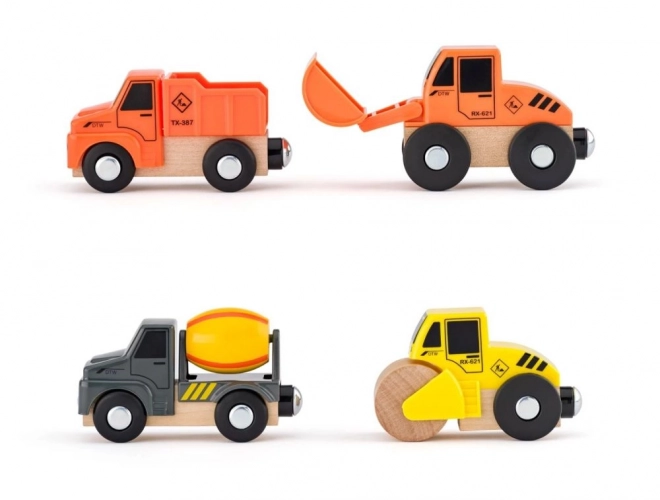 Construction Vehicles with Drivers