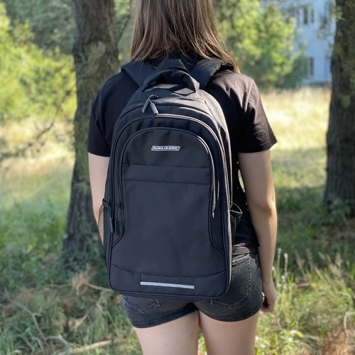 Large Black Backpack 30L