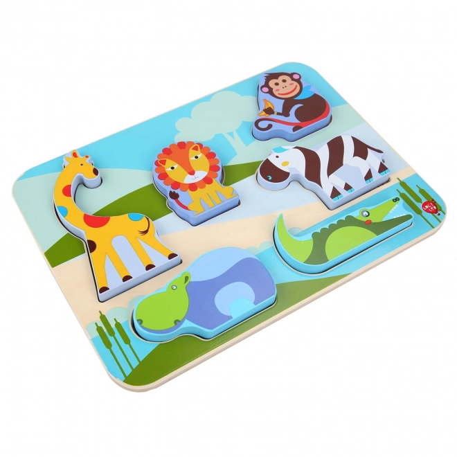 Wooden Animal Safari Puzzle