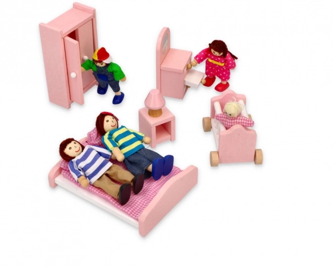 Dollhouse Family Dolls Set