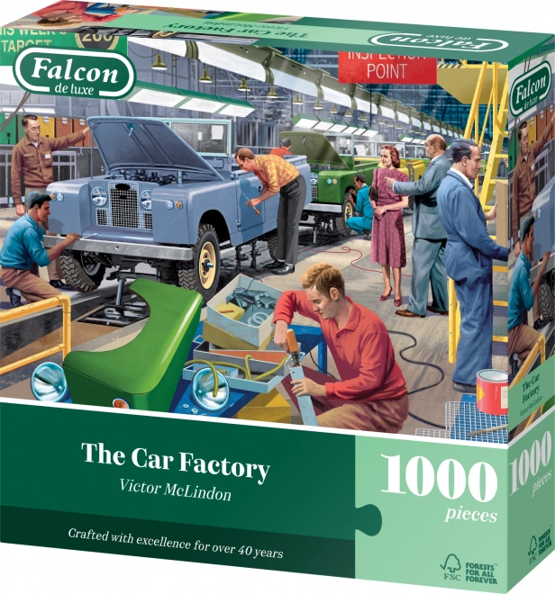 Puzzle Fabryka samochodów 1000 elementów