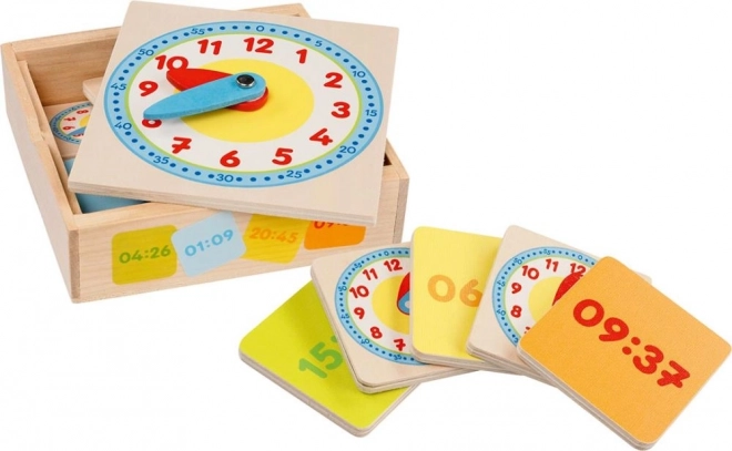 Goki educational clock learning game