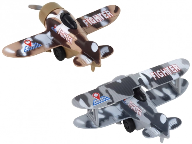 Colorful Aluminum Propeller Plane Set