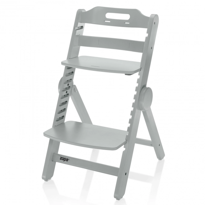 Wooden High Chair Clipp & Clapp Grey