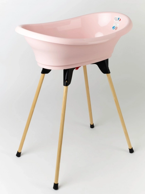 Vasco Baby Bath and Stand Set Powder Pink