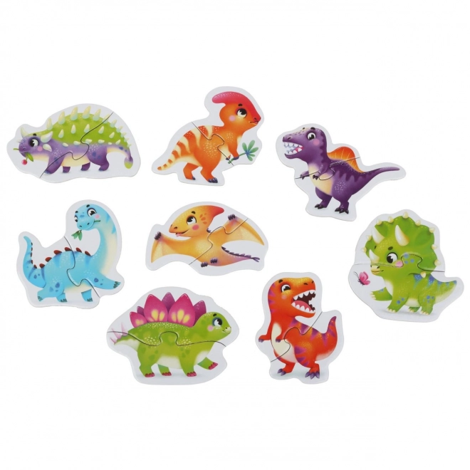 Dinosaur Puzzle for Kids - 16 Pieces