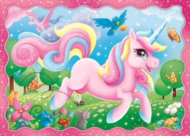 Puzzle 4 az 1-ben Bátor Tűzoltó Sam