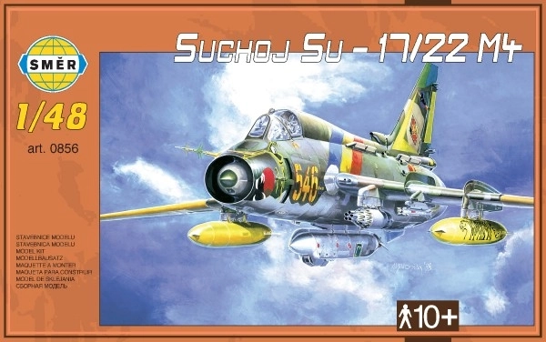 plastic model aircraft suchoj su-17/22 m4