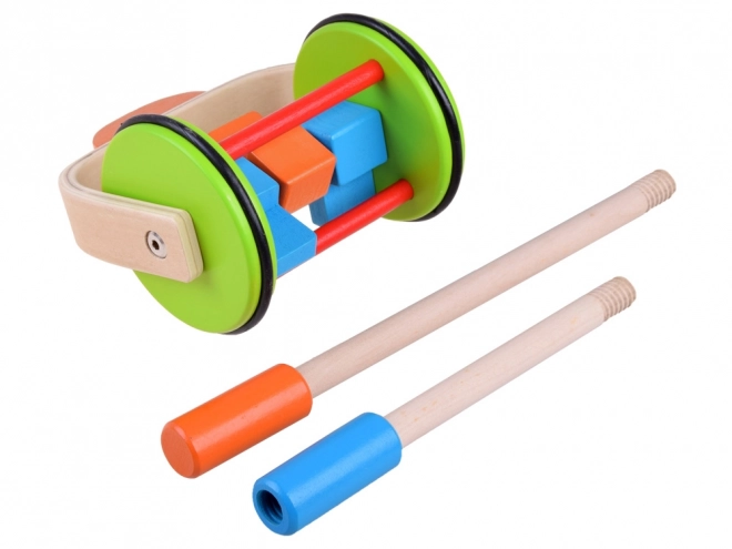 Wooden Push Toy Roller for Toddlers