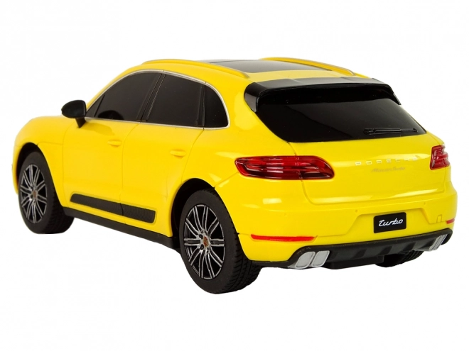 Remote Control Porsche Macan Turbo Yellow