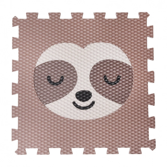 Brown Sloth Puzzle Mat