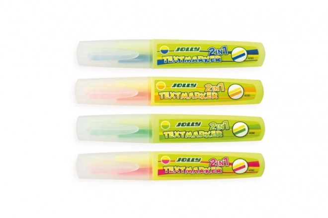 Two-color highlighter set