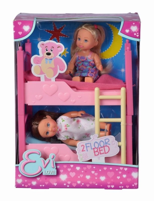 Evi Doll with Bunk Bed