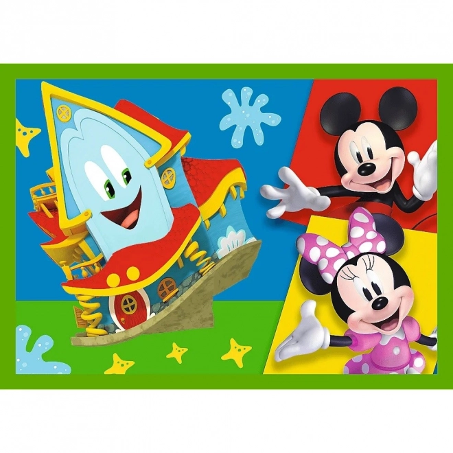 Mickey Mouse Clubhouse Friends Puzzle Set 4-in-1