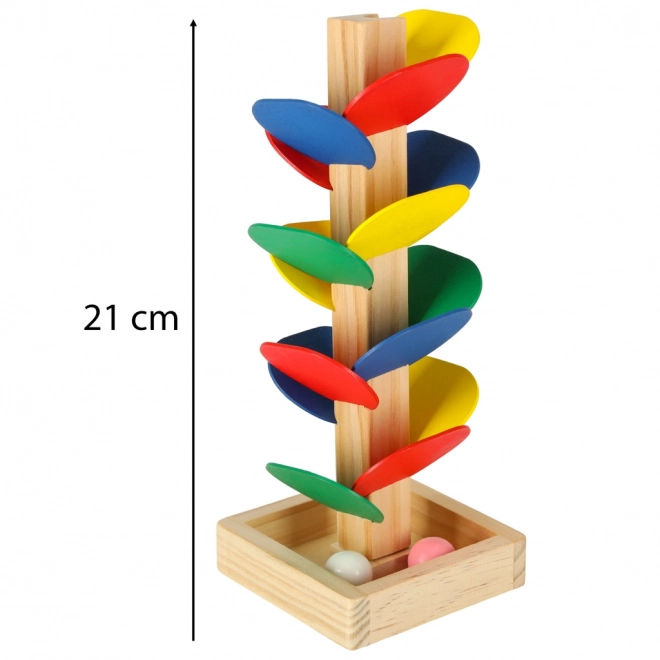 Educational Wooden Marble Tree