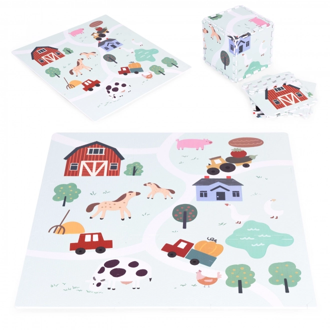 EVA Foam Mat Puzzle Town for Children