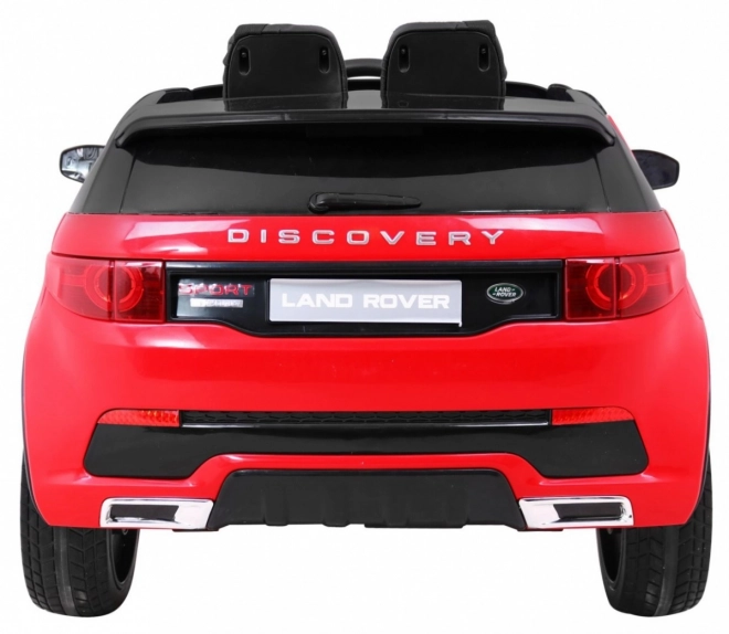 Children's Land Rover Discovery Red + Remote Control + 5 Harnesses + Seat Adjustment + EVA + MP3 LED