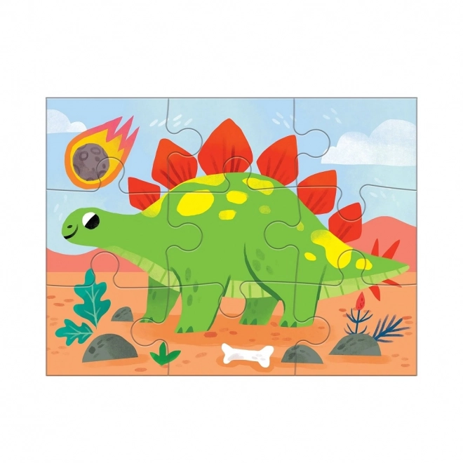 Mudpuppy Dinosaur Puzzle Set