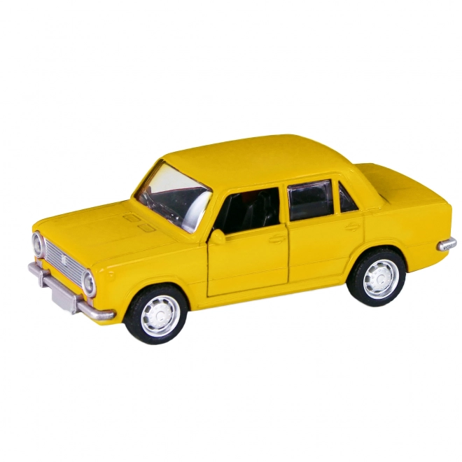 Metal Car Lada Toy with Pull-Back Motor