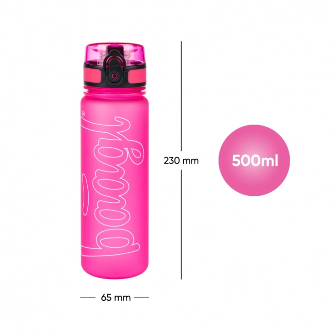 Baagl Tritan Drinking Bottle - Pink, 500 ml