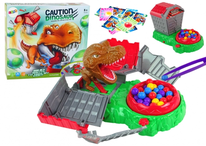 Caution Dinosaur Egg Dexterity Game