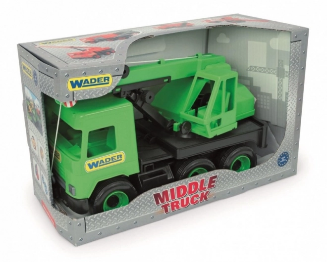 Green Crane 38cm Middle Truck