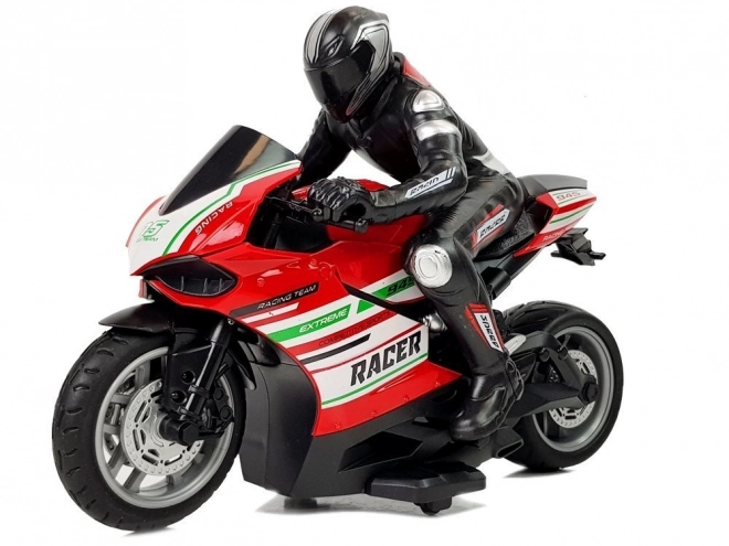 Remote Controlled Sport Motorcycle Red