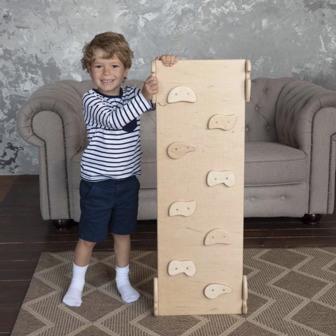 Montessori Climbing Ramp with Pebbles