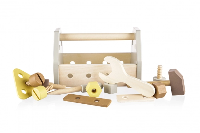 Wooden Toolbox Set for Curious Builders