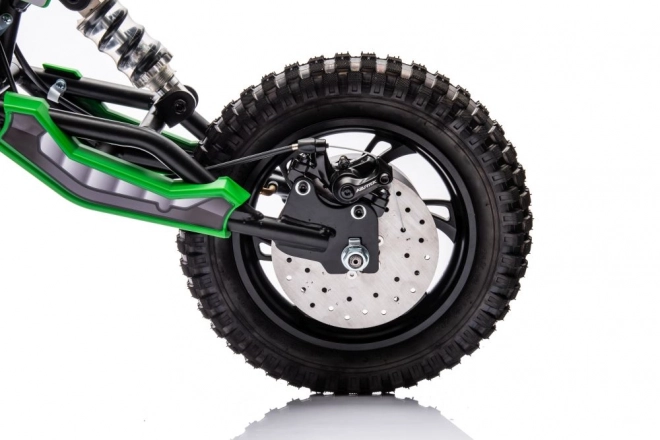 Electric Green Kids Dirt Bike