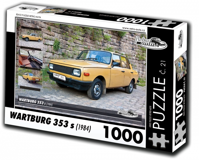 Retro Cars Puzzle Wartburg 353 S 1984