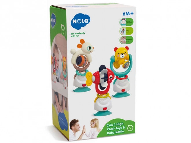 Bear Rattle with Suction Cup