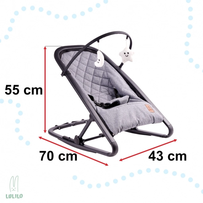 Lulilo Baby Rocker Lounger with Toys