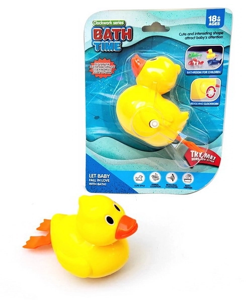 Wind-Up Bath Duck 11 cm