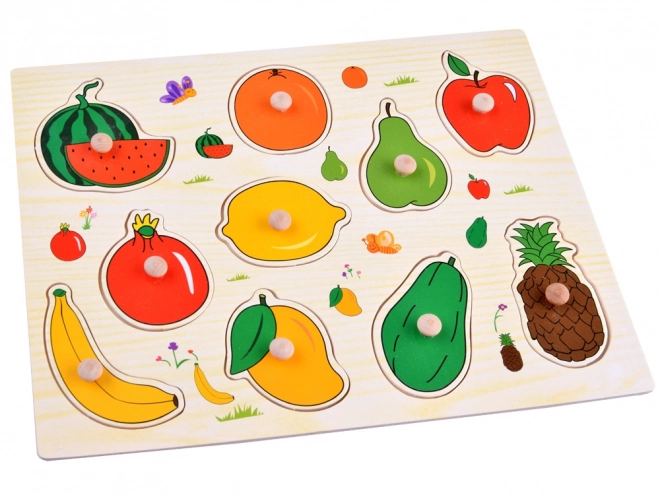 Wooden Fruit Puzzle