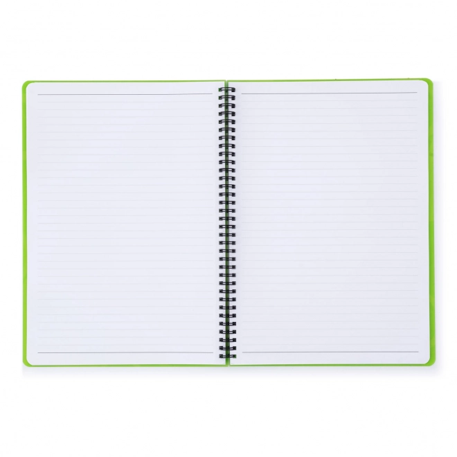 Neo Colori Green Twin Wire Notebook A4