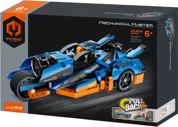 iM.Master pull-back tricycle building kit, 202 pieces