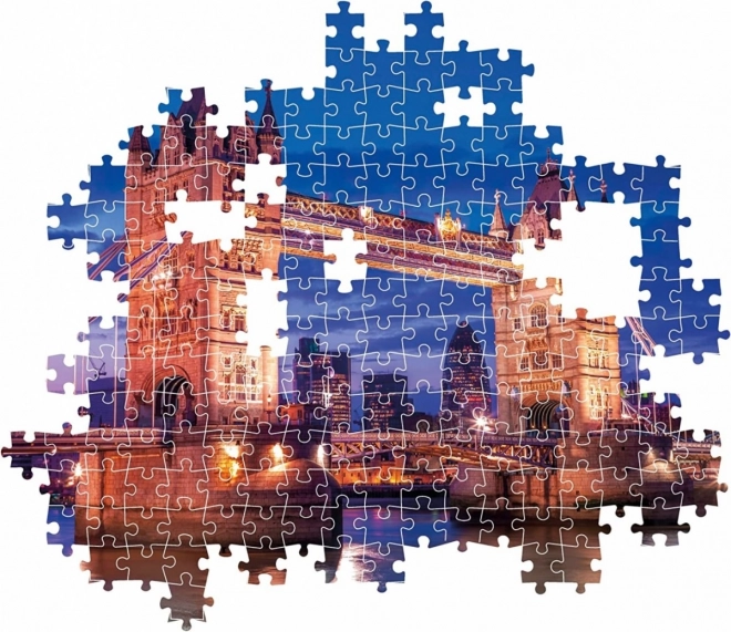 Clementoni 1000-piece Puzzle - Tower Bridge Night