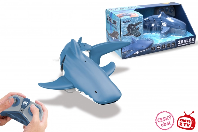 Remote Control Great White Shark Toy