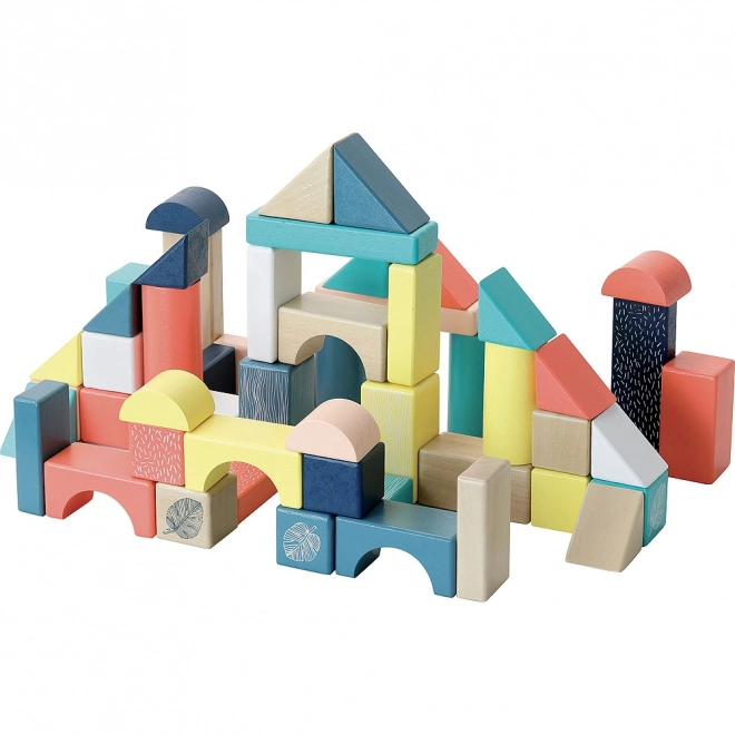 Colorful Wooden Blocks Set Canopée