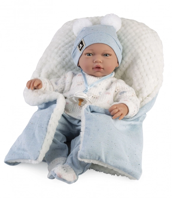 Realistic Baby Doll with Soft Fabric Body