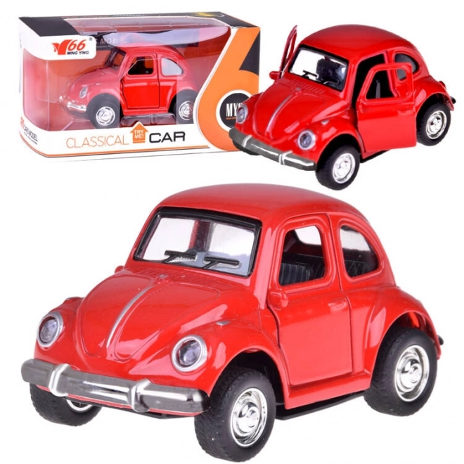 Metal Car with Opening Doors and Light Sound Features